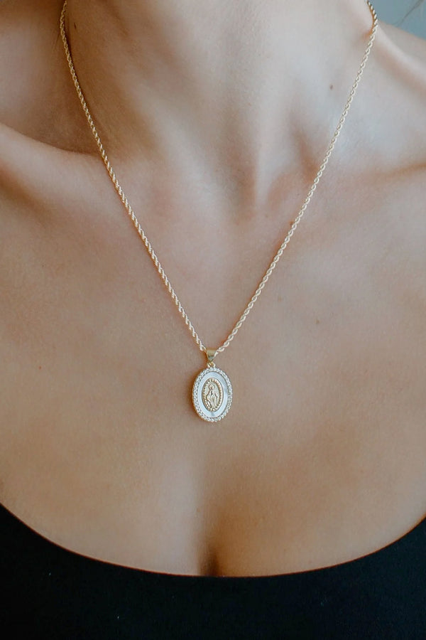 Holy Mother Mary Necklace