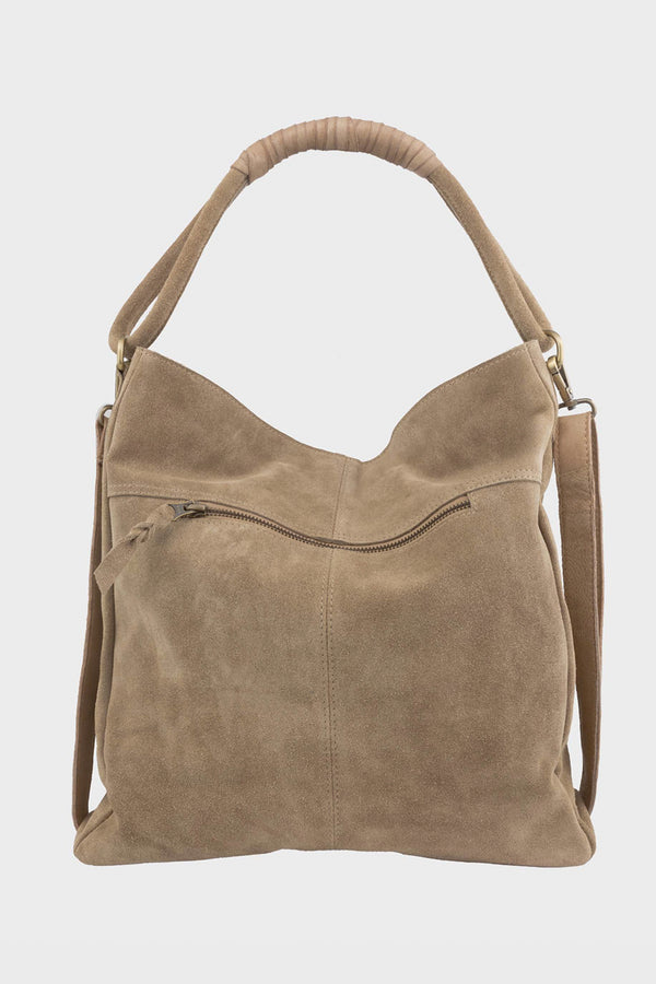 Aden Suede Leather Tote