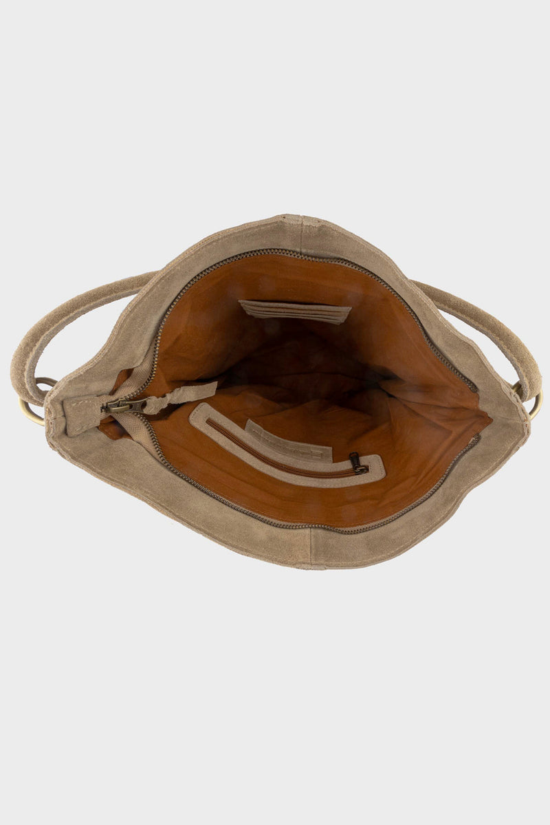 Aden Suede Leather Tote