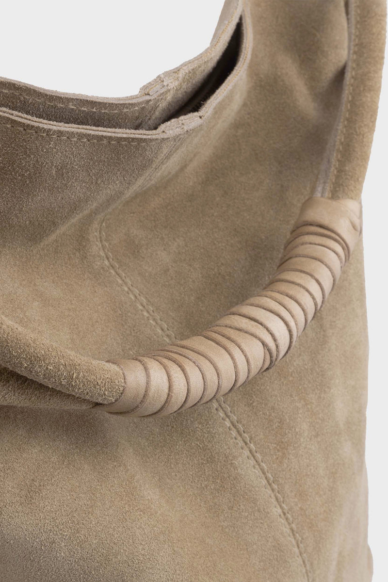 Aden Suede Leather Tote