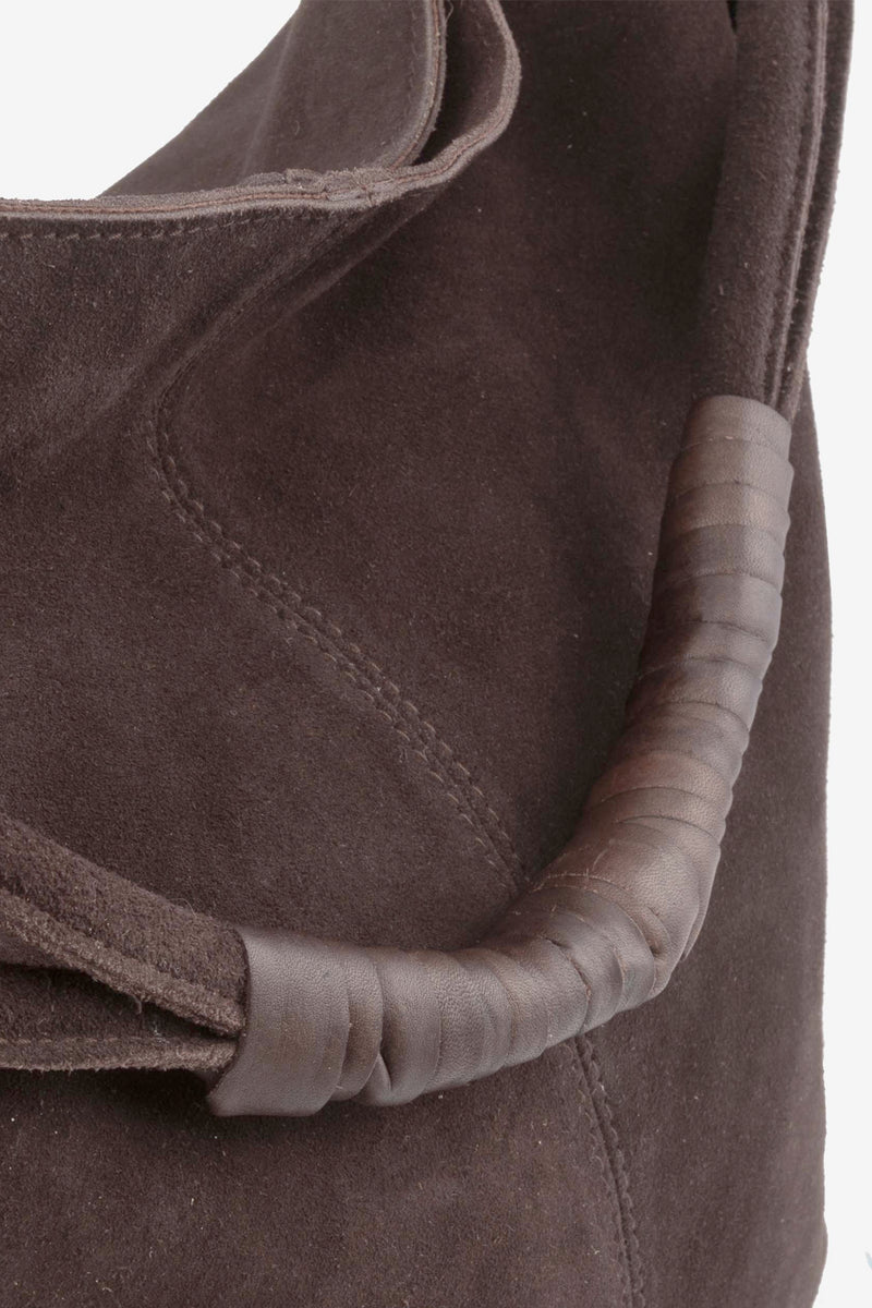 Aden Suede Leather Tote