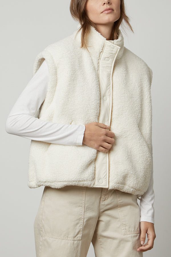 Alicia Reversible Puffer Vest