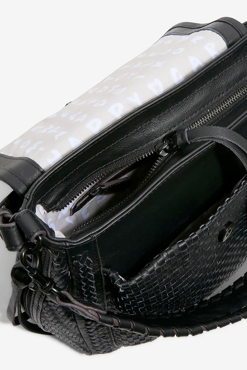 All For Love Woven Convertible Shoulder Bag