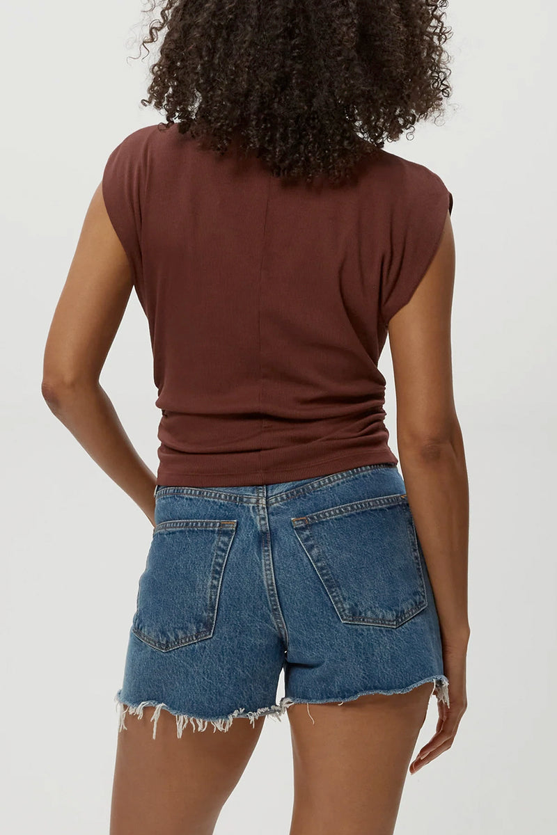 Amara Mock Neck Top