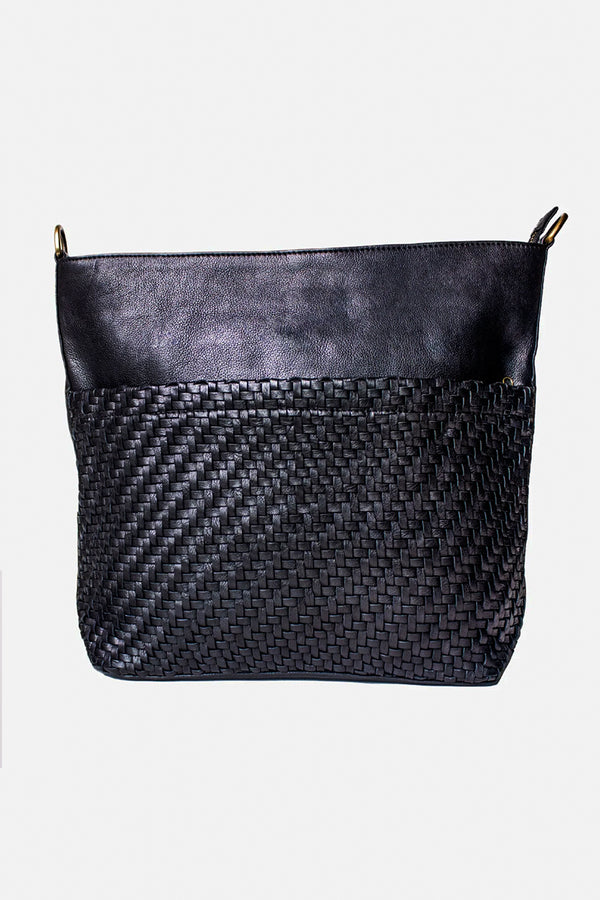 Baren Handwoven Leather Shoulder bag