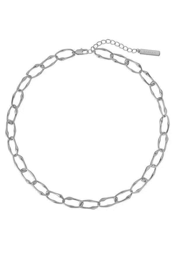Bentley Link Necklace - Silver