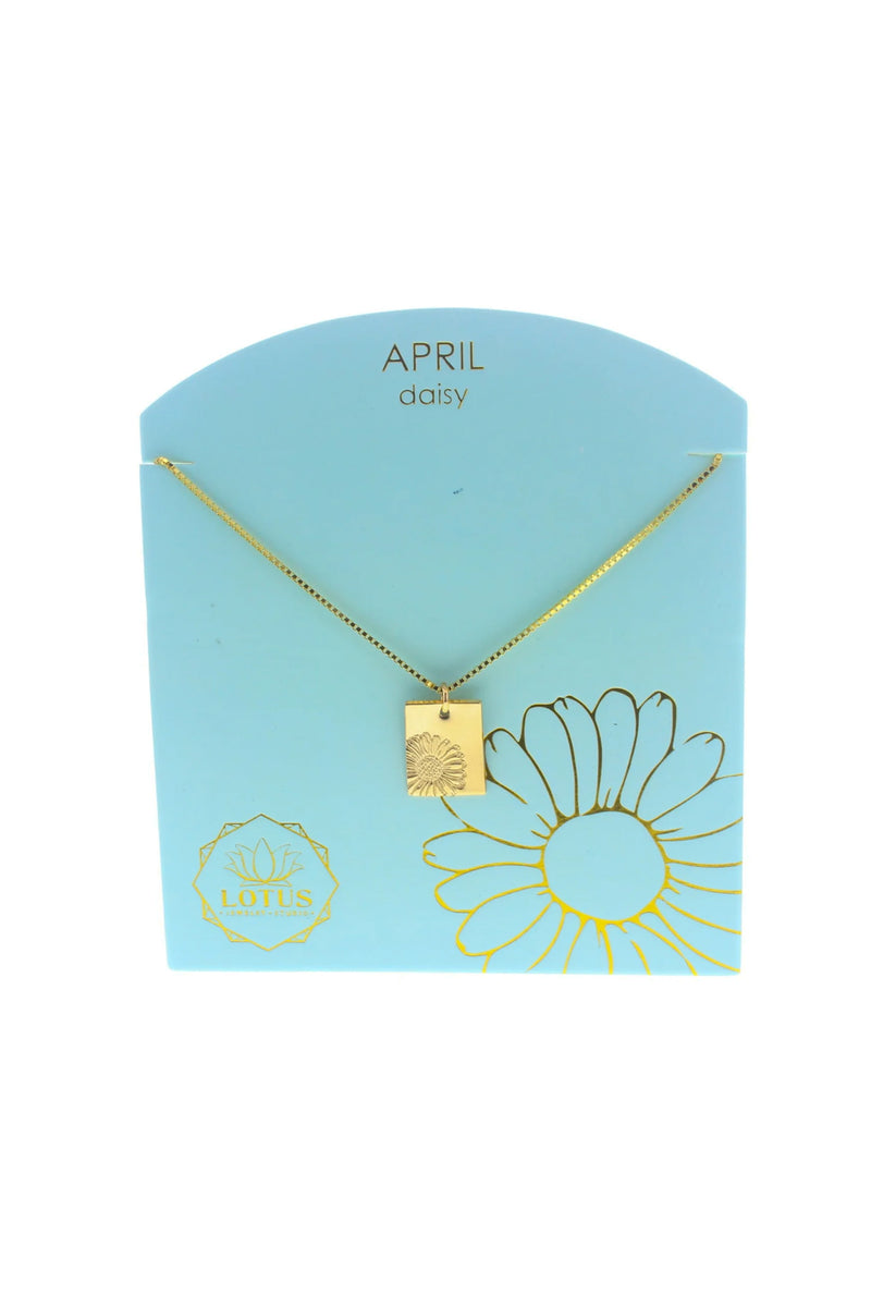Birthflower Necklace