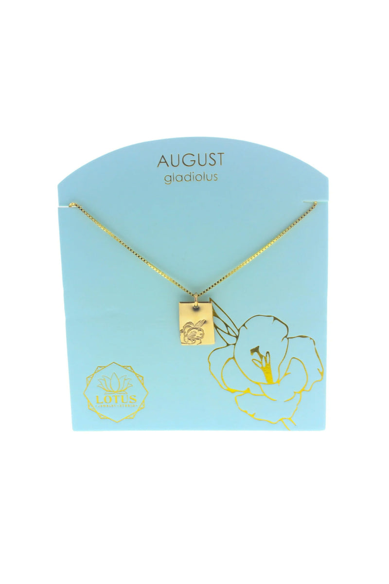 Birthflower Necklace