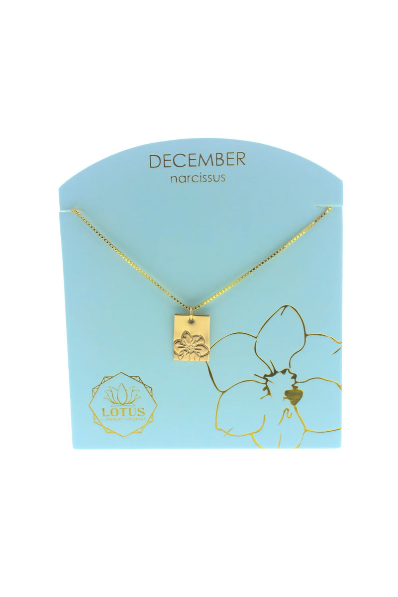 Birthflower Necklace