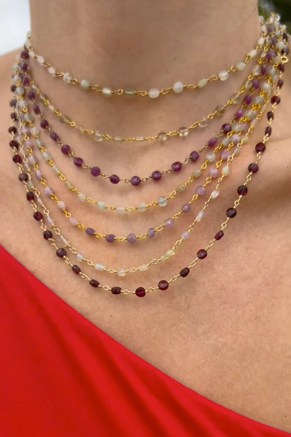 Gemstone Necklace - Turquoise