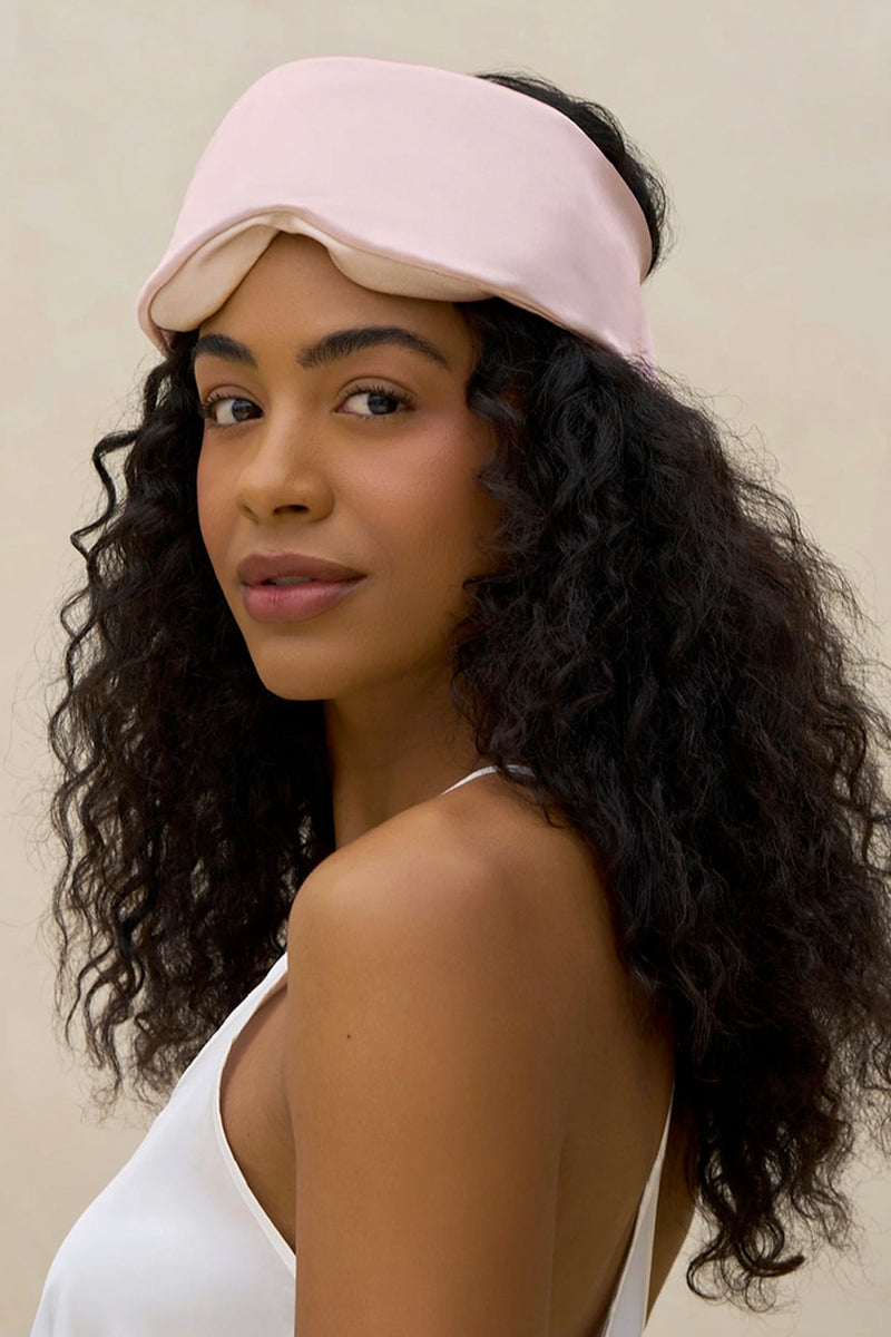 Contour Pillow Eye Mask - Blush