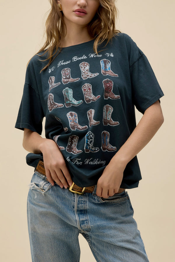 Boots for Walking Merch Tee