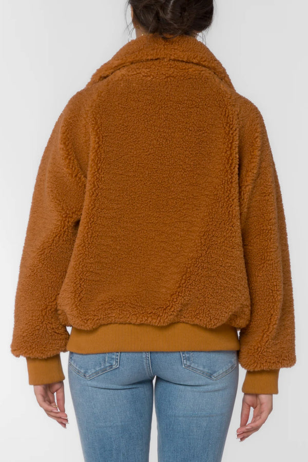 Brady Sherpa Bomber Jacket