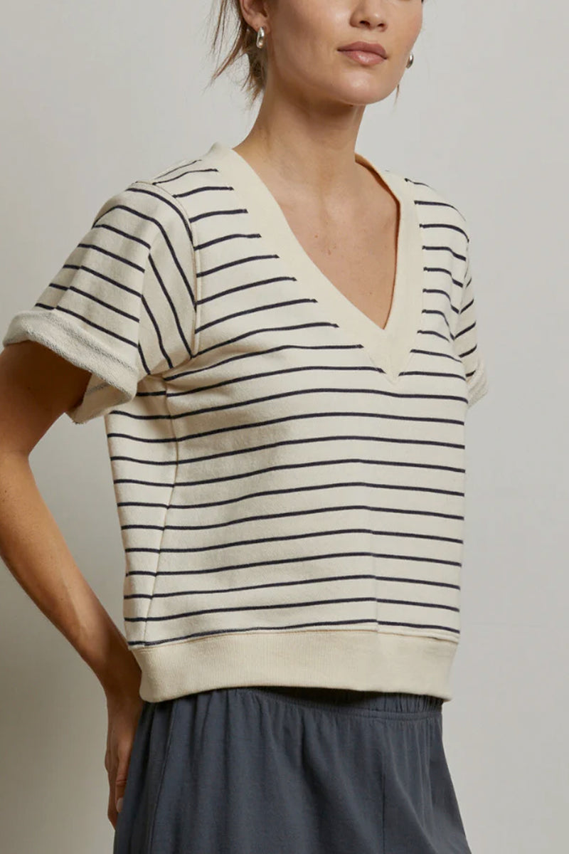 Briggs French Terry Short Sleeve Crew Sweatshirt