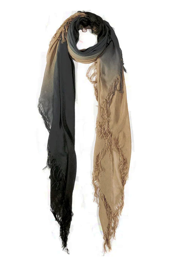 Cashmere Blend Faded Scarves - Assorted Colors