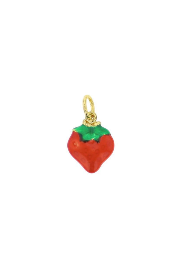 Red Strawberry Charm