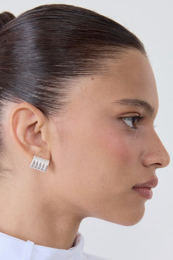 Clemmie Earrings - Silver