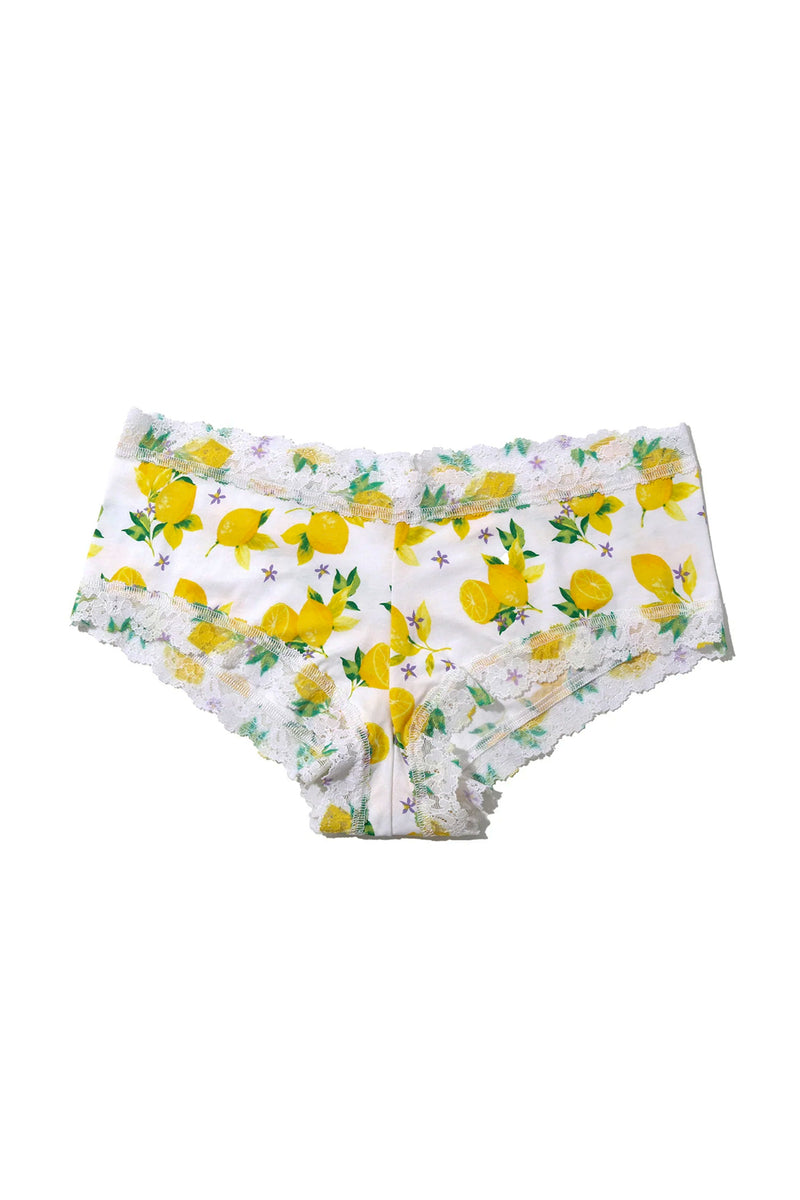 Supima Cotton Printed Boyshort - Make Lemonade