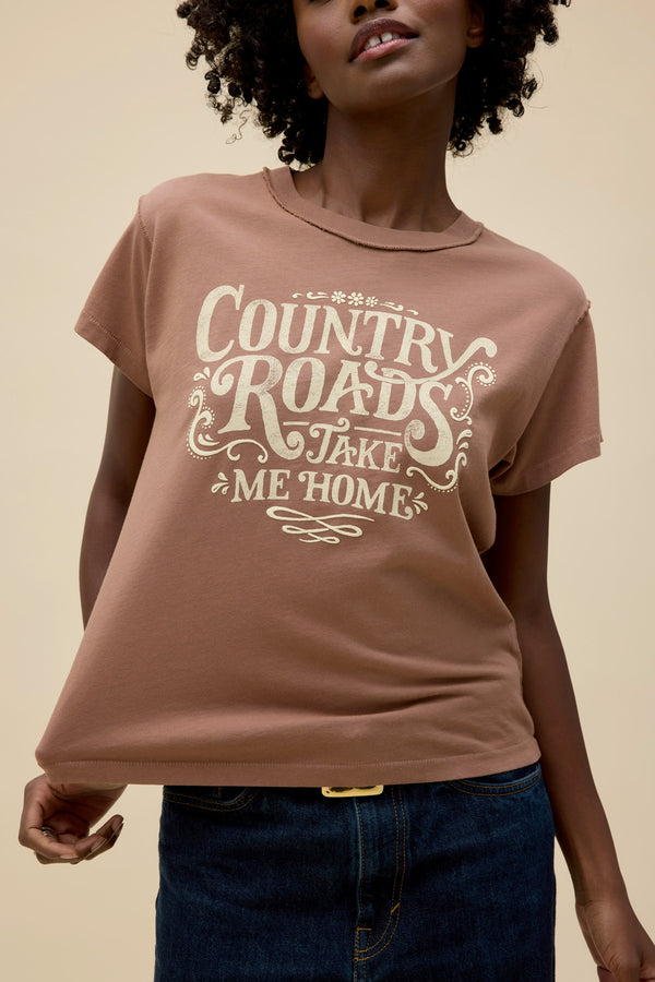 John Denver Country Road Reverse GF Tee