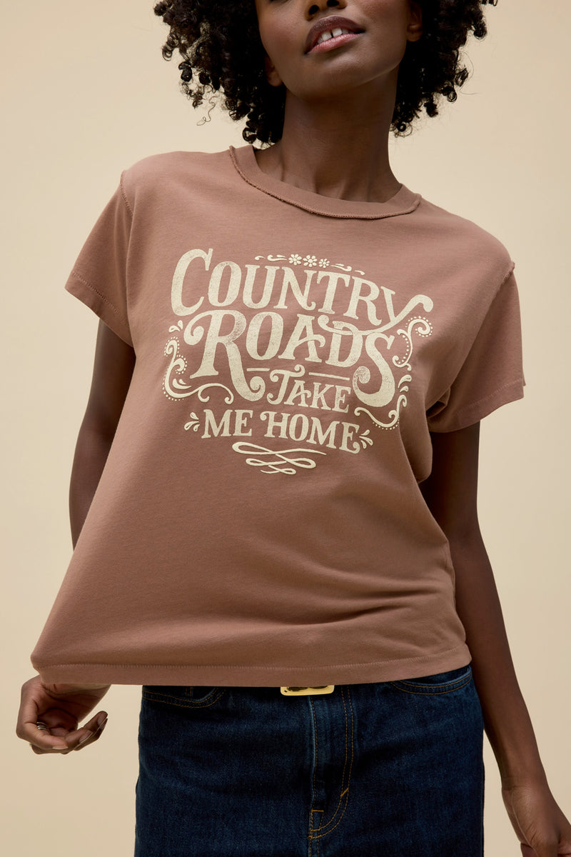 John Denver Country Road Reverse GF Tee