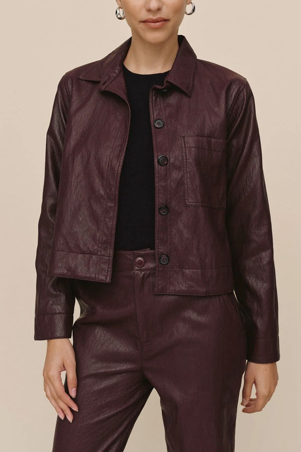 Crop Pocket Button Down