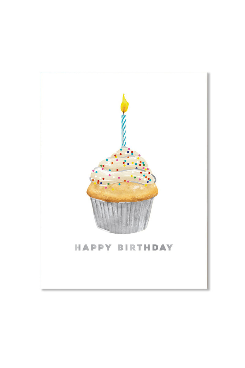 Cupcake Birthday Greeting Card
