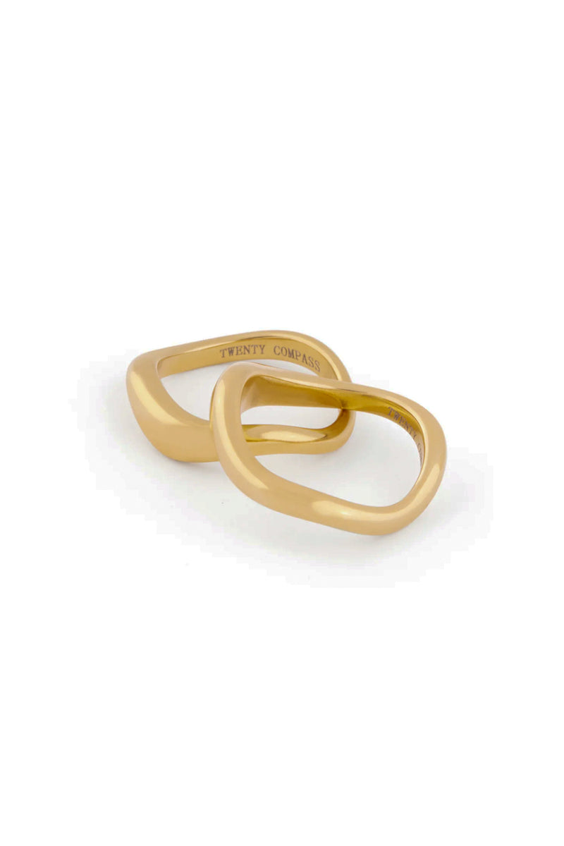 Curves Ring Set