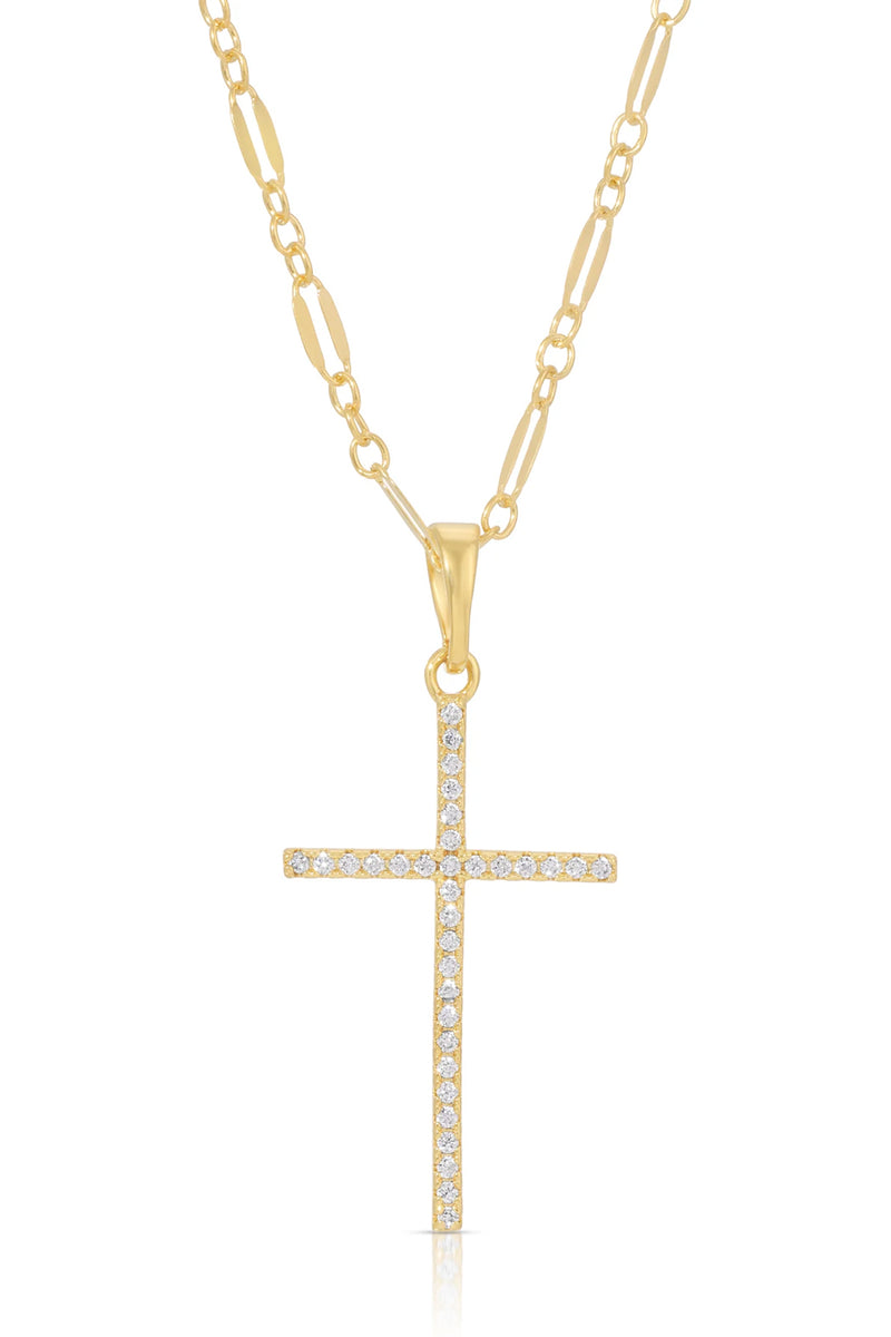 Whisper Cross Necklace