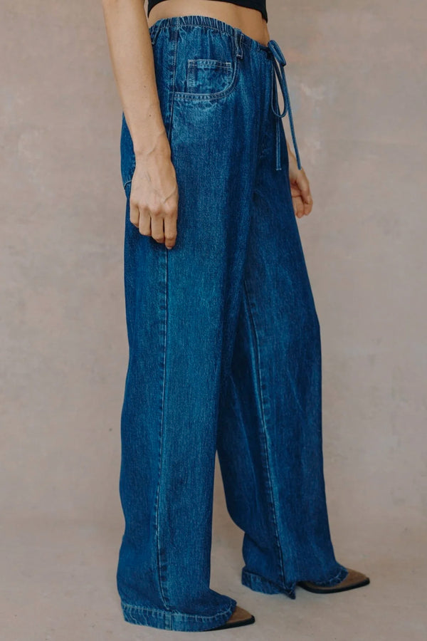 Drawstring Jean