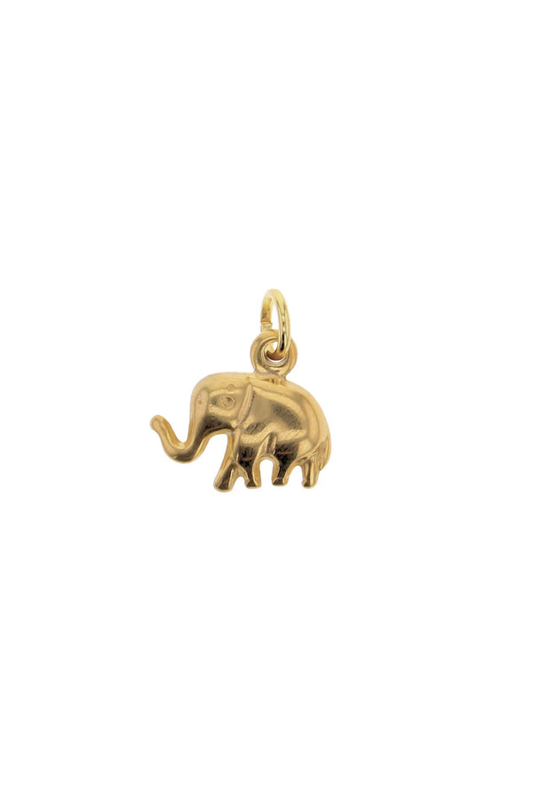 Gold Elephant Charm
