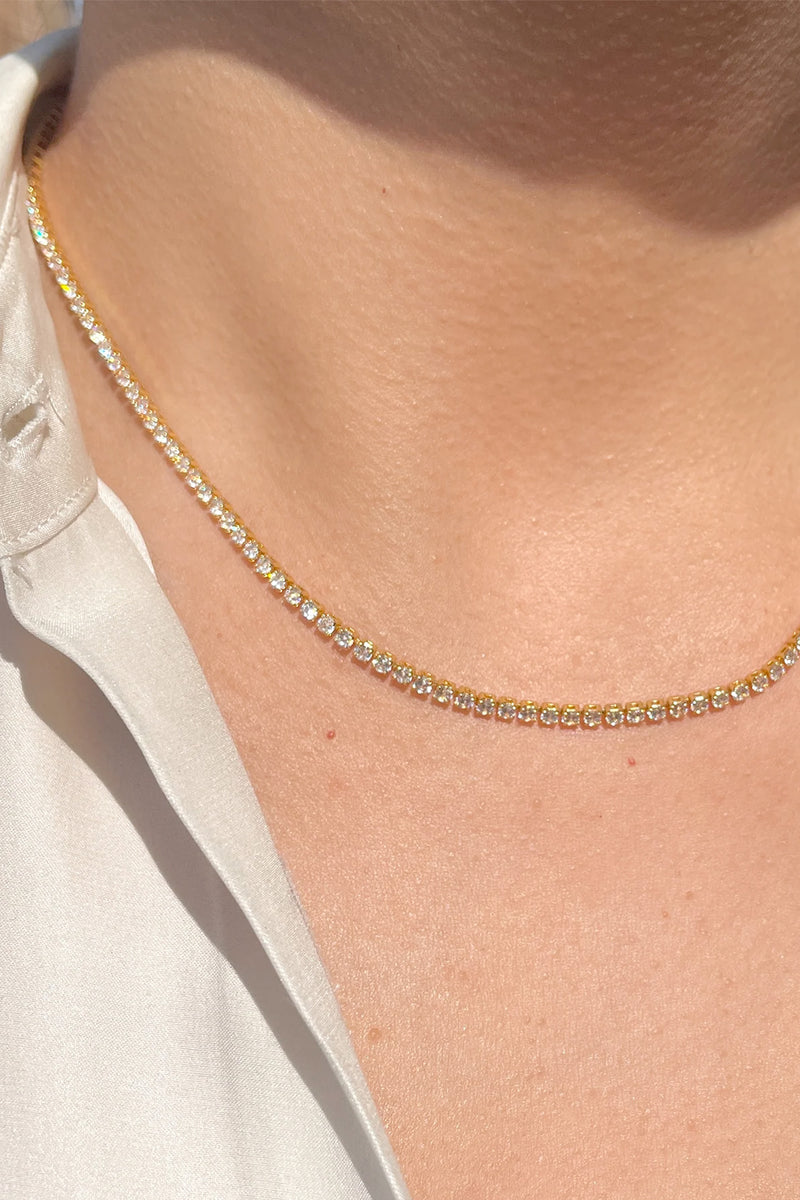 Endless Tennis Necklace