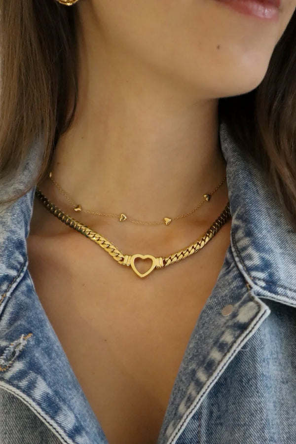 Esme Heart Necklace