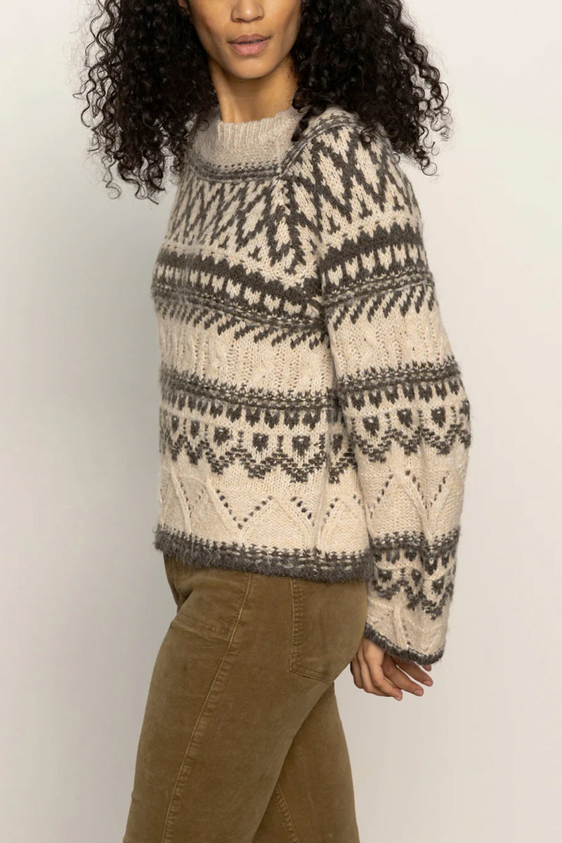 Fairisle Crew Neck Sweater