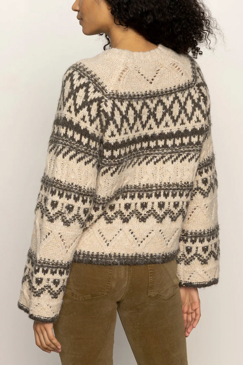 Fairisle Crew Neck Sweater
