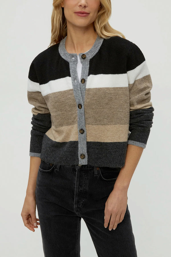 Fiona Striped Cardigan