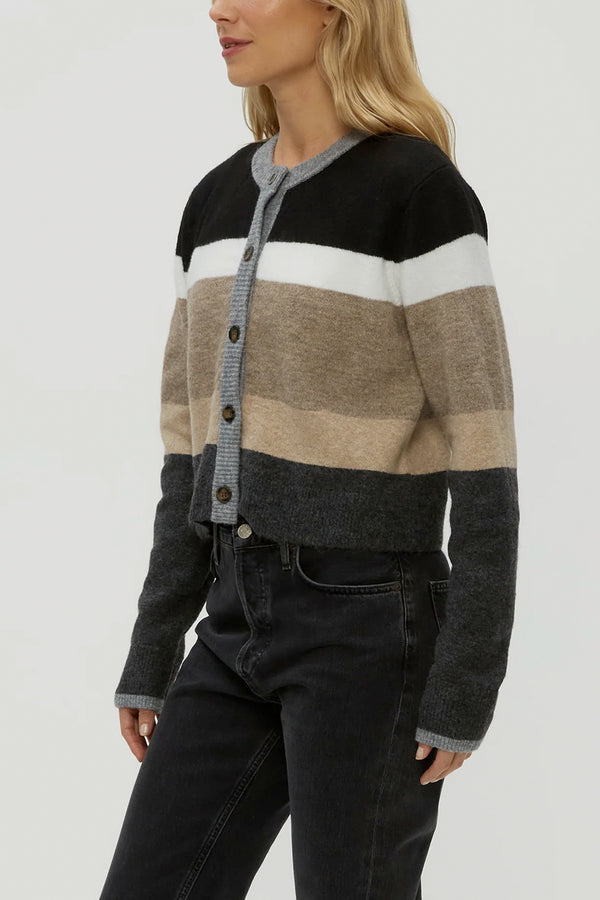 Fiona Striped Cardigan