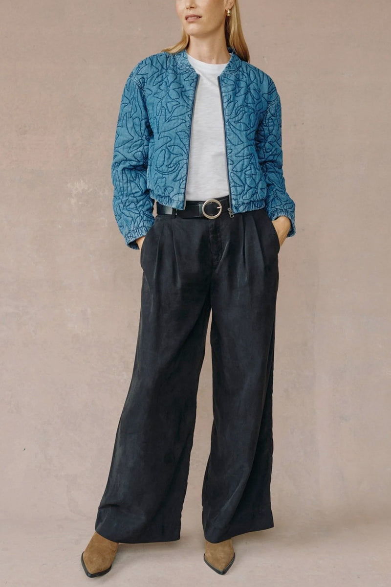 Cropped Zip Jacket