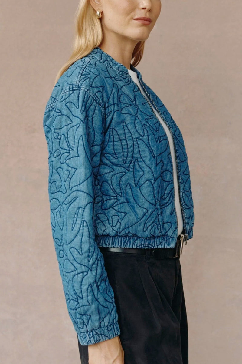 Cropped Zip Jacket