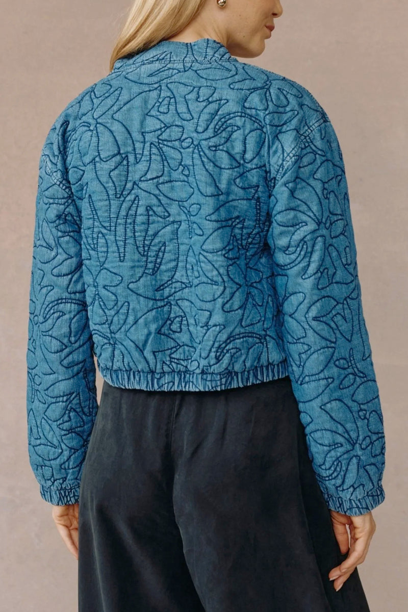 Cropped Zip Jacket