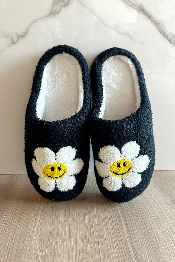 Cozy Flower Slippers
