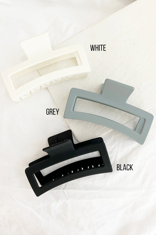 Fonda Jumbo Matte Claw Clip