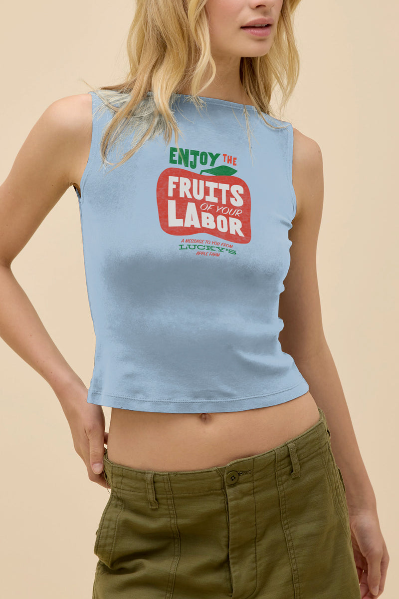 Fruits of Labor Boat Neck Tank