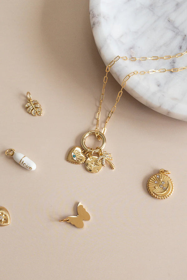 Glossy Charm Chain