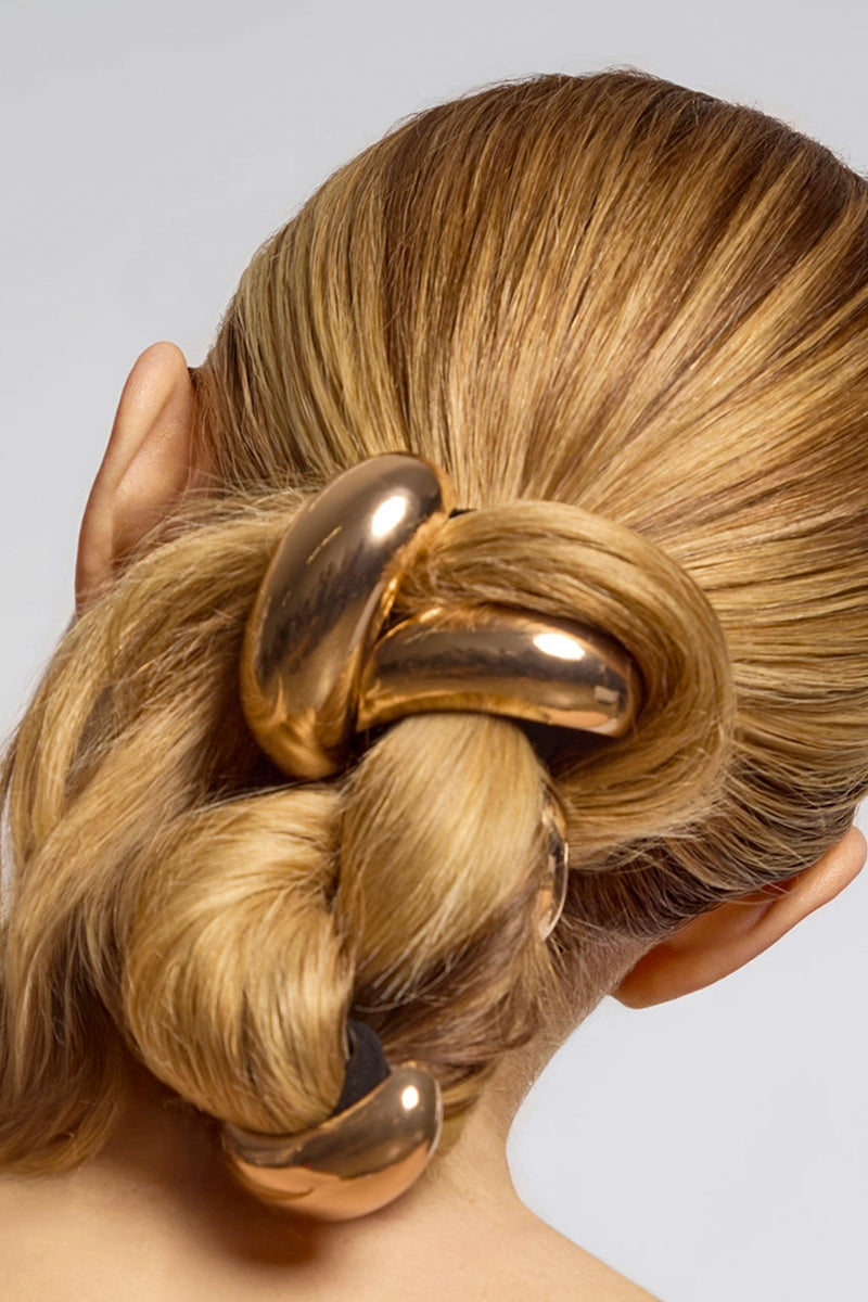 Gold Metal Cloud Cuff - Small