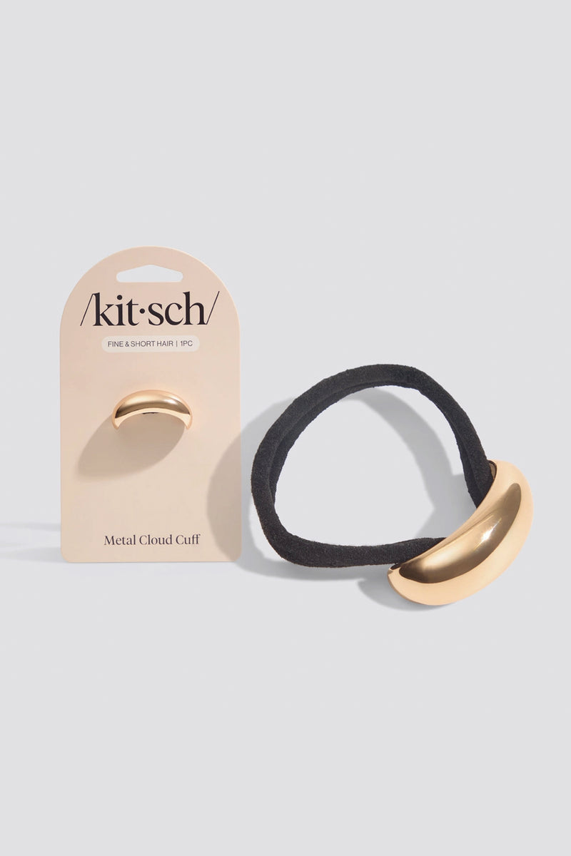 Gold Metal Cloud Cuff - Small