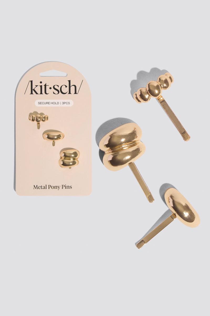 Gold Metal Pony Pins