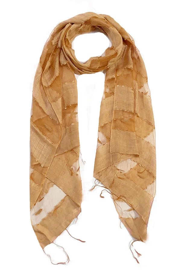 Hand Woven Silk Blended Scarf