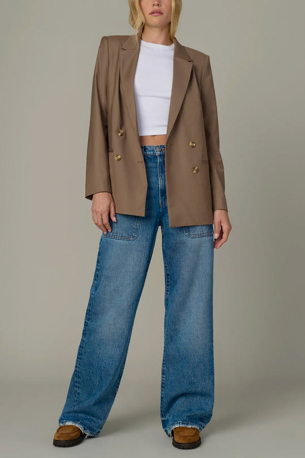 The Harlowe Double Pocket High Rise Baggy