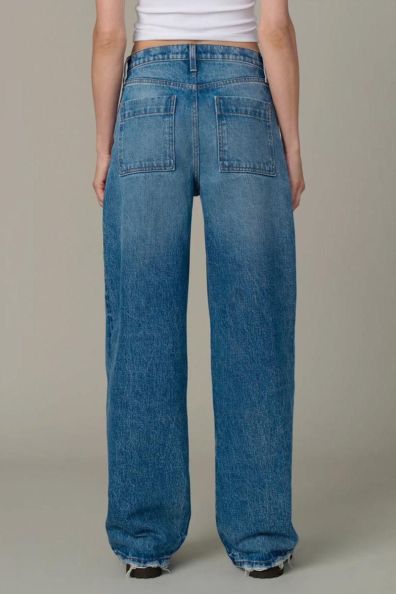 The Harlowe Double Pocket High Rise Baggy