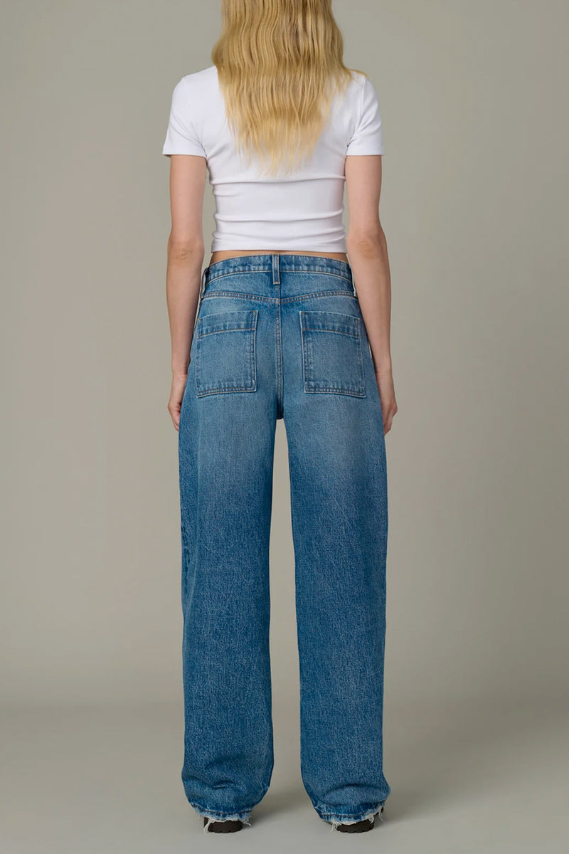 The Harlowe Double Pocket High Rise Baggy
